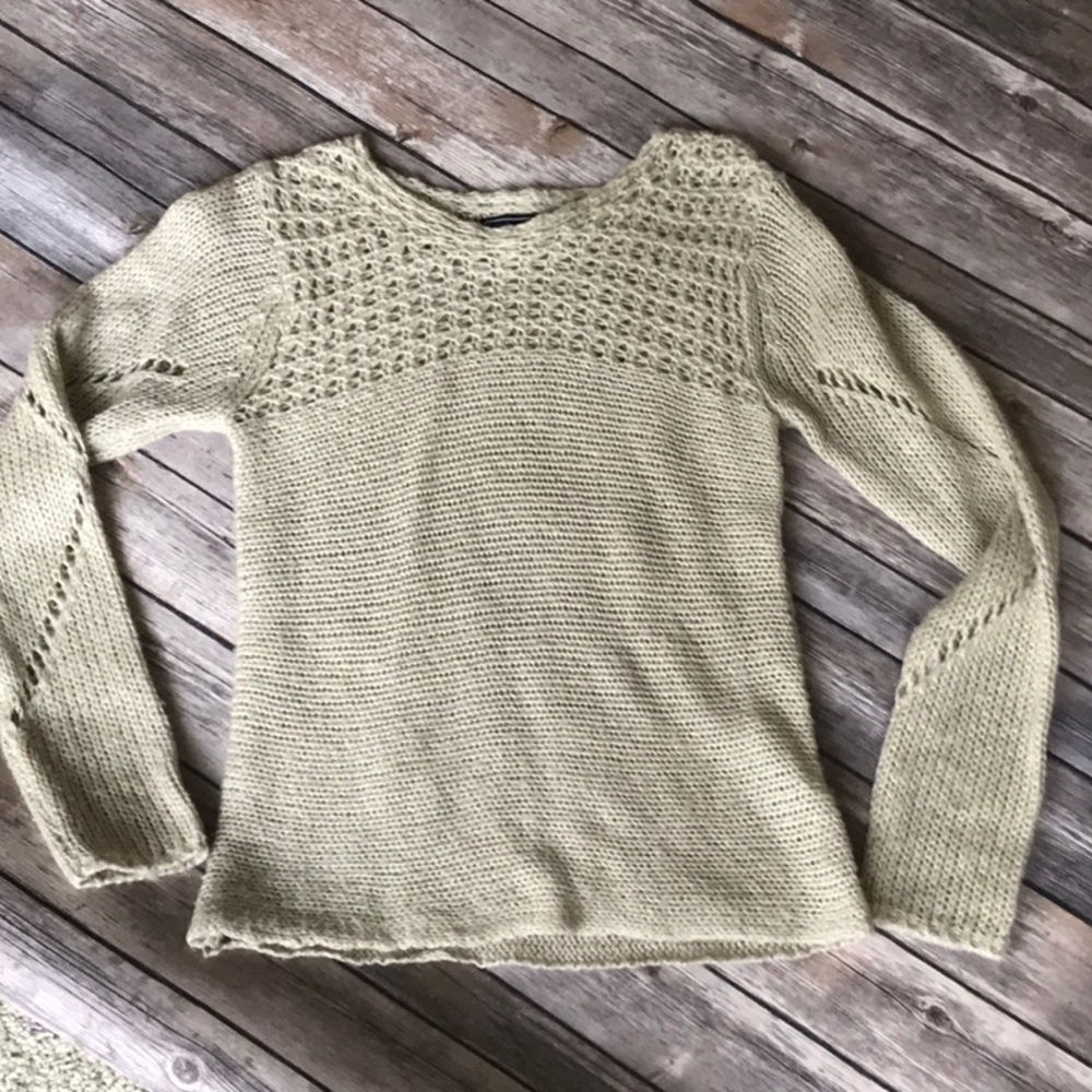 Beige Sweater Size Petite Small
